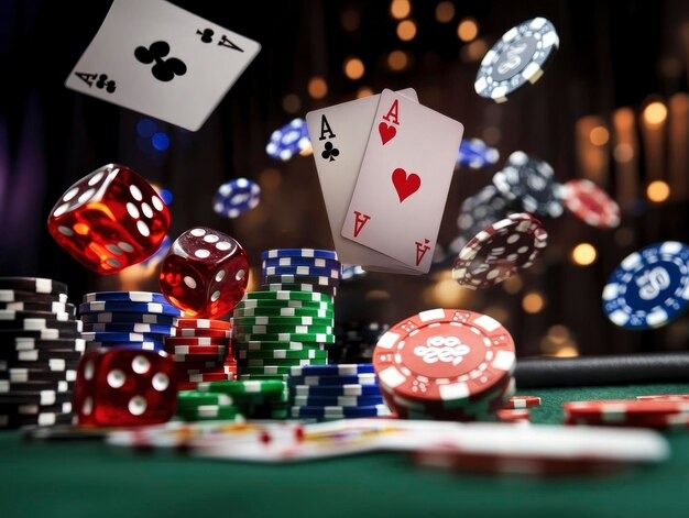 merahtoto login live game show studio showing active presenter and digital betting interface